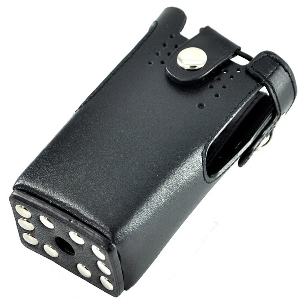 Leather Case Holder for Motorola Two Way Radio HT750 HT1250 (2010–2023)