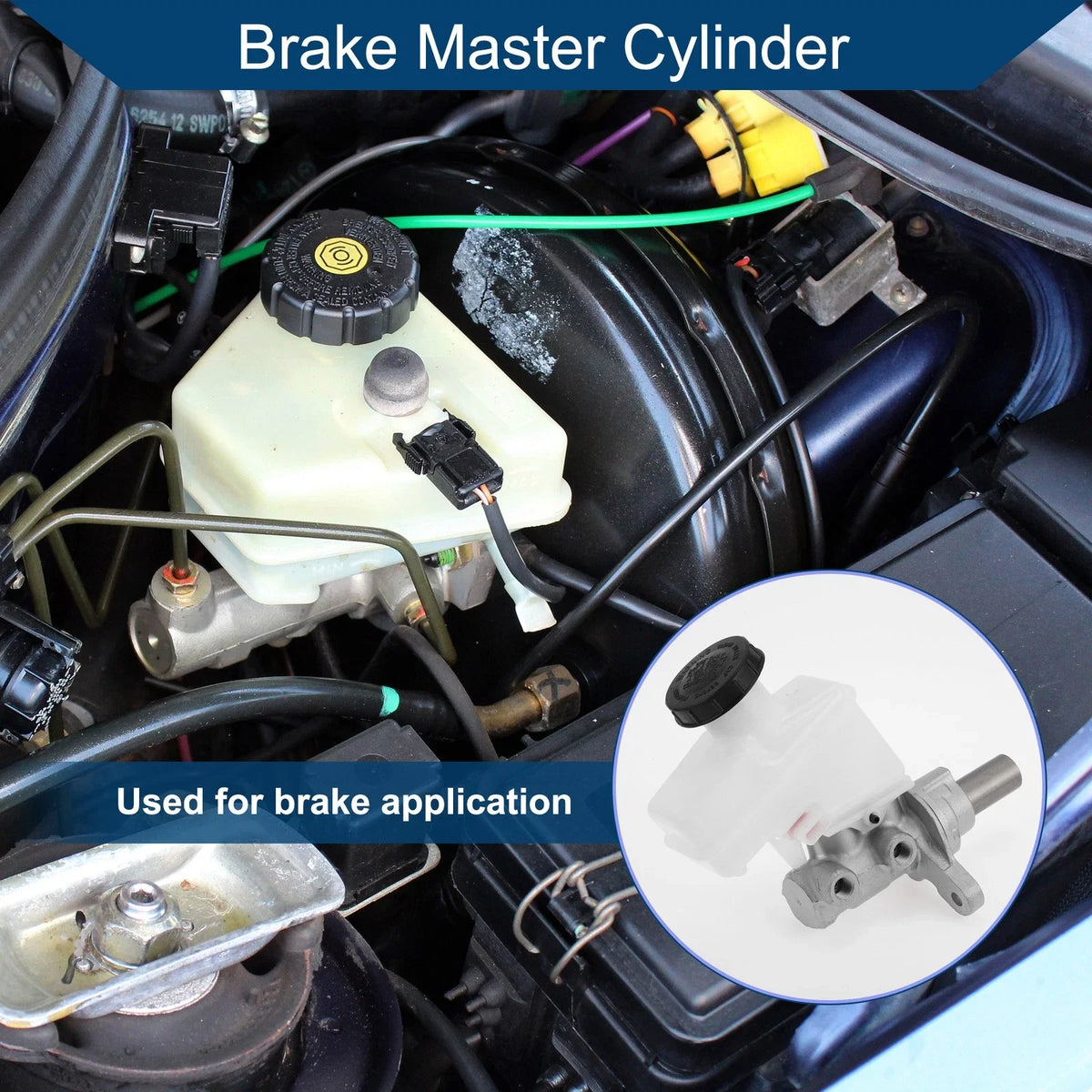 Brake Master Cylinder with Reservoir No. 5110065J10 for Suzuki Grand Vitara (2006–2014)