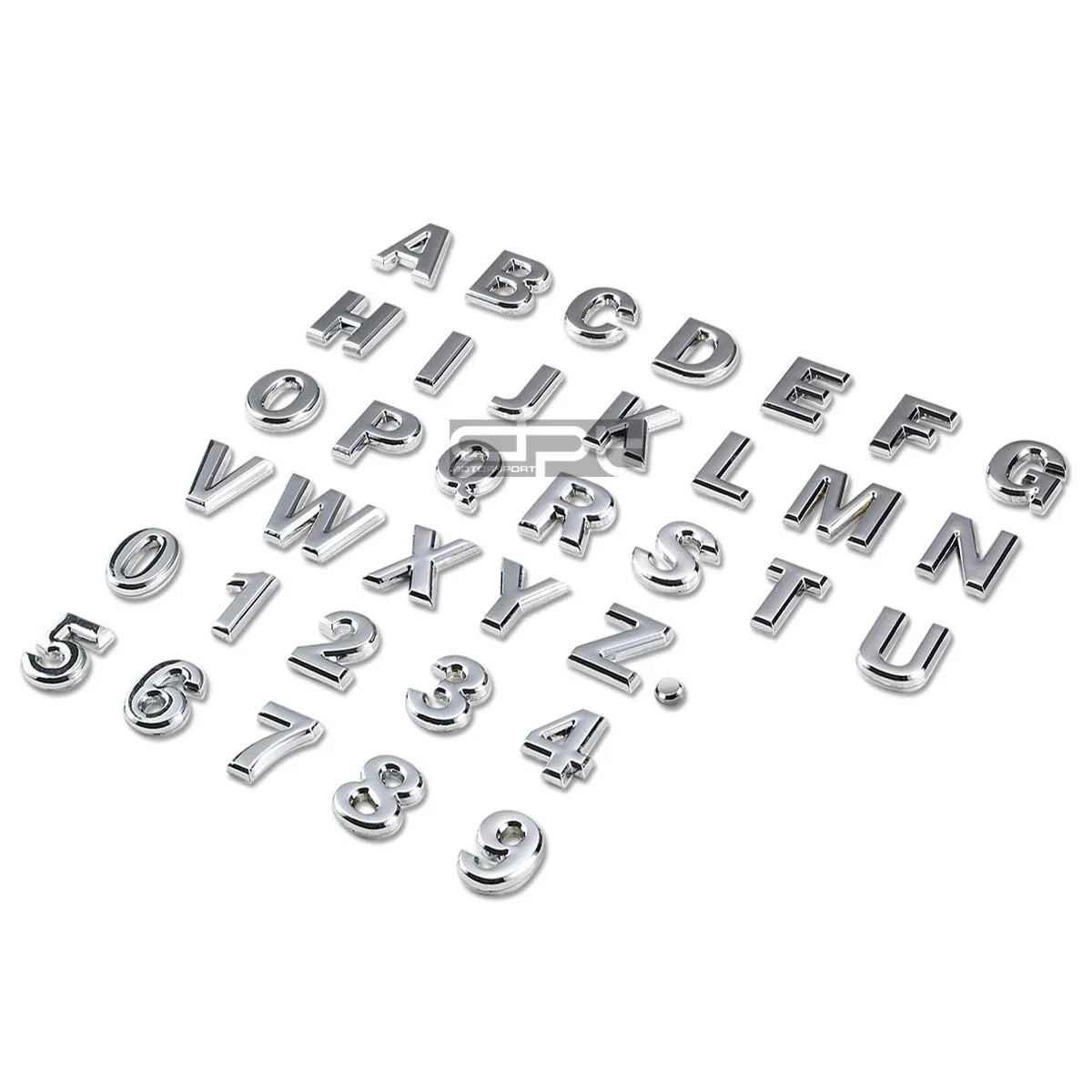 Metal Grill Body Emblem Decal Trim Badge for