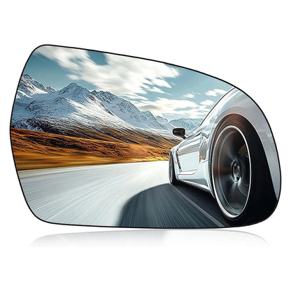 Passenger Right Side Convex Mirror Glass for Audi A5 Quattro (2010–2017)