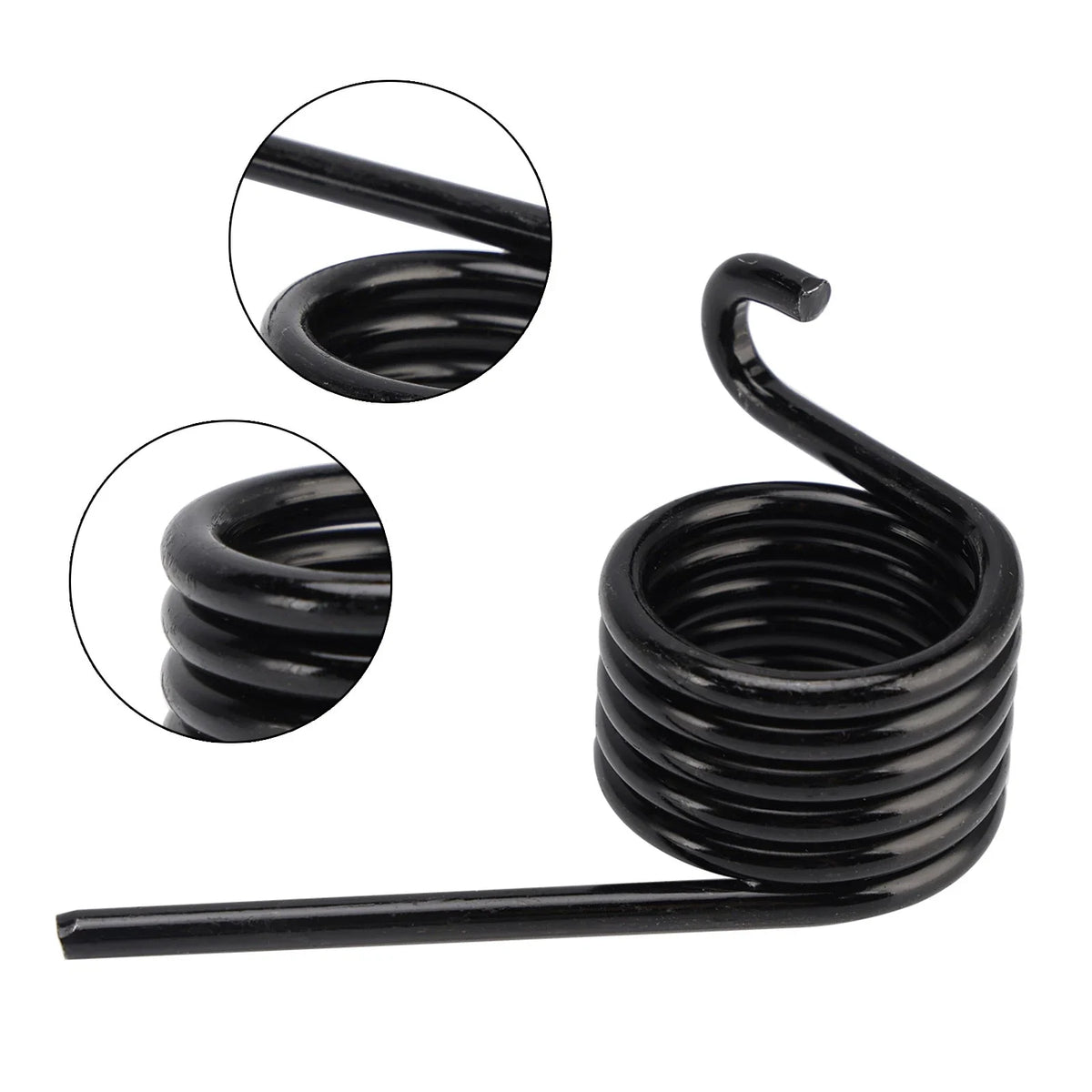 Set of 2 Kick Starter Return Springs & Clips for Yamaha G1-G22 (1990–2007)