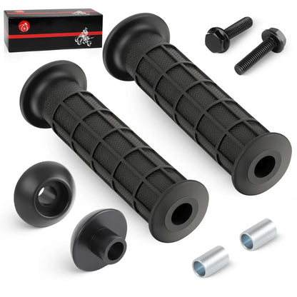 2 Handle Grip & Handle Bar End Guard for Honda ATC125M ATC200X ATC200M