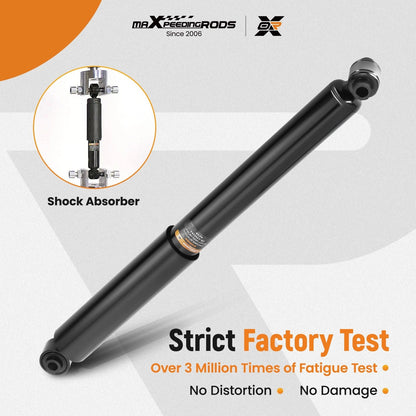 2X Rear Shock Absorbers for Chevy Trailblazer GMC Envoy (2002–2009) 37241