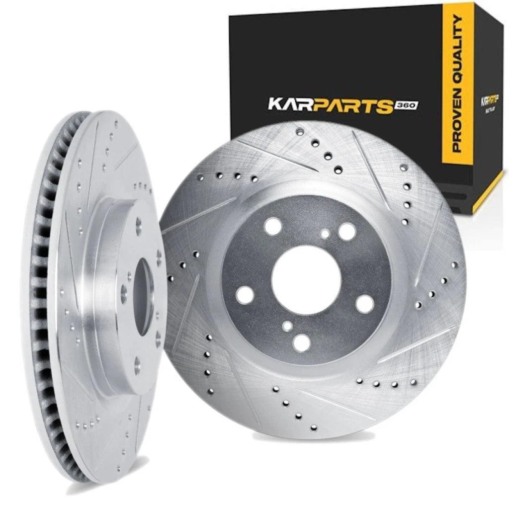 Brake Rotor Set for Toyota Prius V (2012–2017) ALX-PAU-DF-7002-76014-CLA4