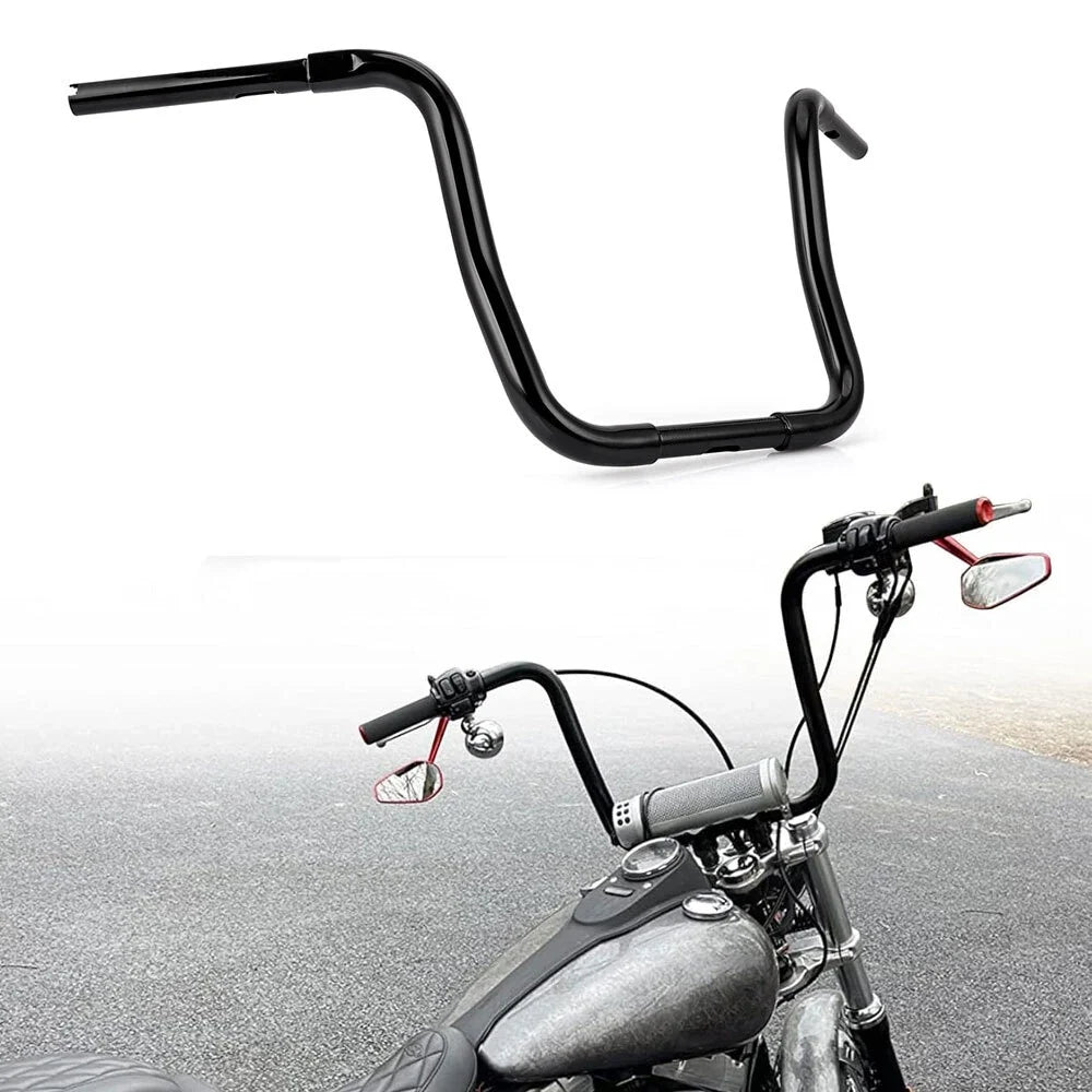 1-1/4" Ape Hanger Handlebar for Harley Softail FXST Sportster (14")