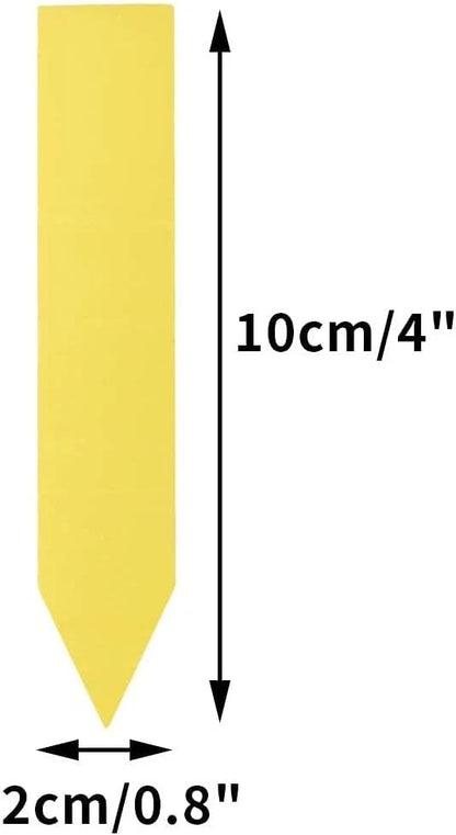 500 Pcs Plastic Waterproof Garden Labels - 5 Colors (2X10CM)