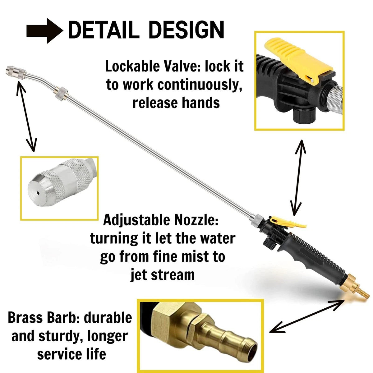 29'' Sprayer Wand Replacement for (2010–2023)