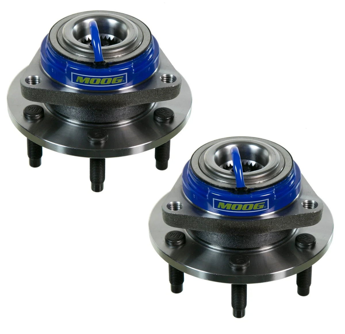 Set of 2 Rear Moog Wheel Bearing Hub Kit for Buick Chevy Pontiac Saturn (AWD)