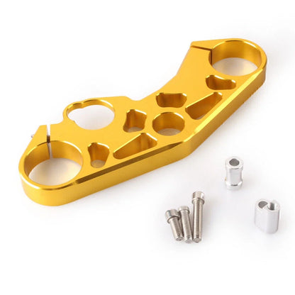 Triple Tree Upper Top Clamp for Suzuki GSXR 1000 (2007–2008) Gold