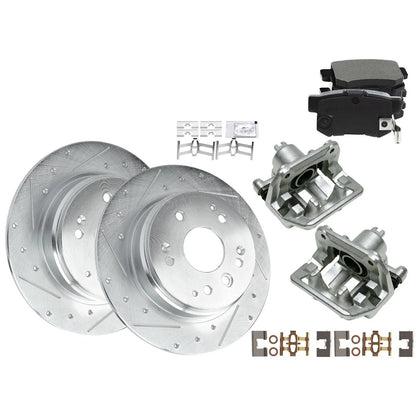2X Brake Kit with Calipers for Honda Element Acura TL (2004–2008) 18103662, S31316, 12140061