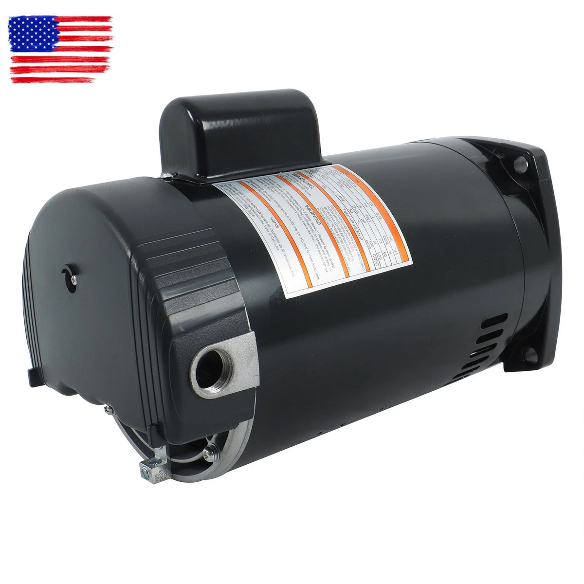 3450 RPM Square Flange Pool Pump Motor B2852 3/4 HP 60 HZ 56Y Frame