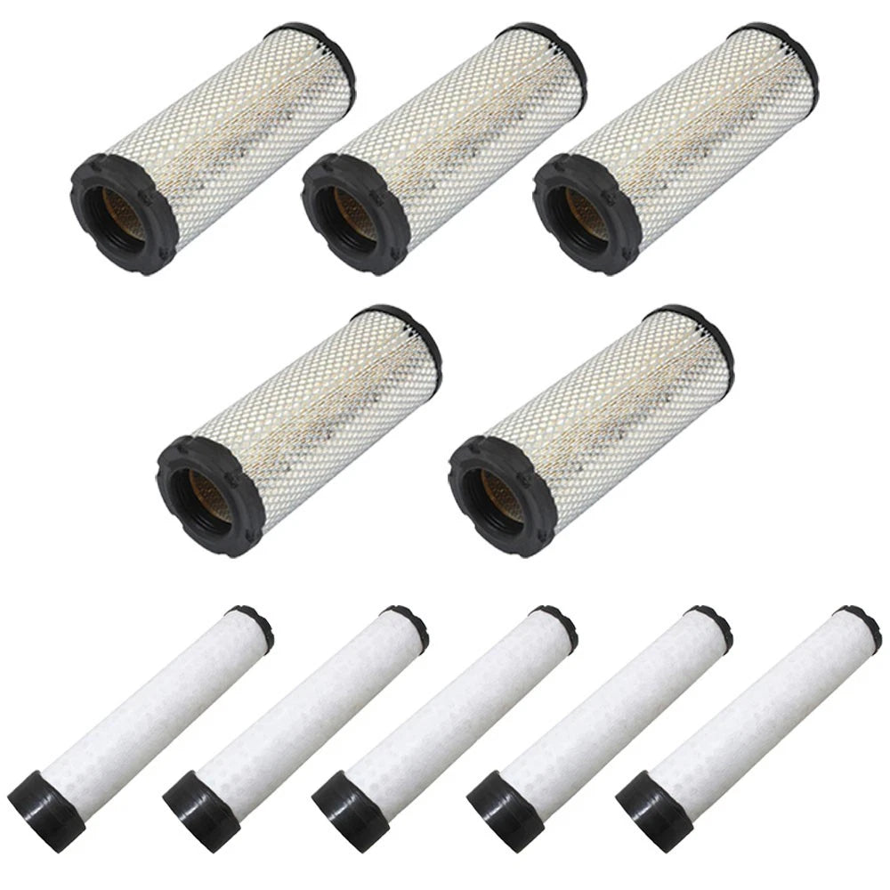 5X Inner and Outer Air Filters for Kubota
