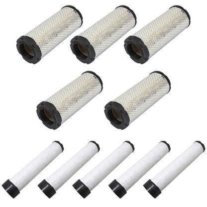 5X Inner and Outer Air Filters for Kubota