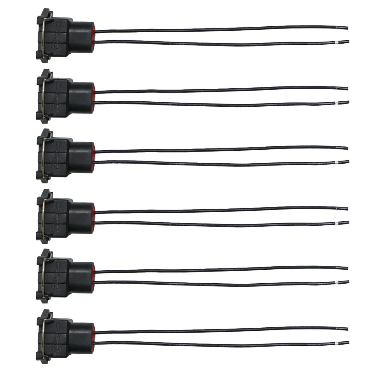 Set of 6 RC Fuel Injector Connectors for Pontiac LS2 LS6 (2005–2006)
