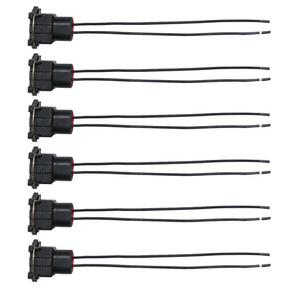 Set of 6 RC Fuel Injector Connectors for Pontiac LS2 LS6 (2005–2006)