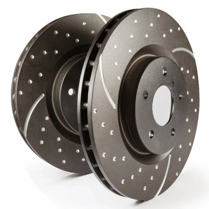 EBC Front Rotors for Volvo S40 (2004–2011) TLX-ebcGD1434-CL360A70