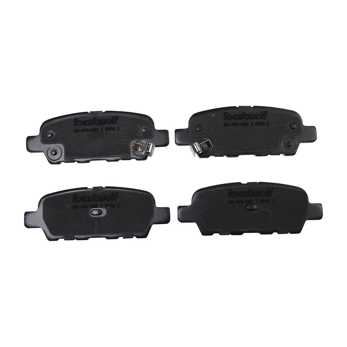 Rear Ceramic Brake Pads for Infiniti EX35 (2010–2012) - D905, P-905, 905