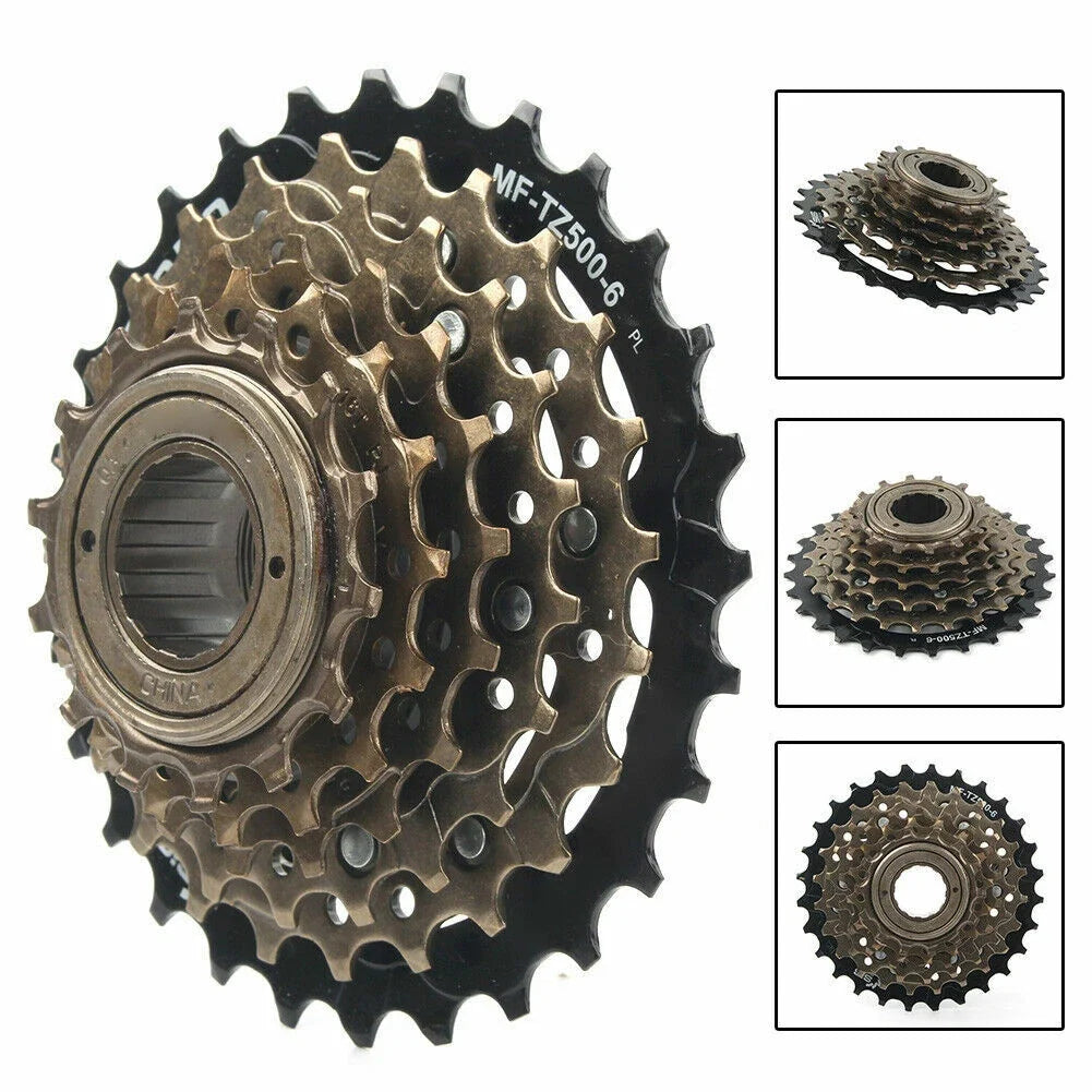 Shimano MF-TZ500 6 Speed Freewheel for Bicycle (14-28T)
