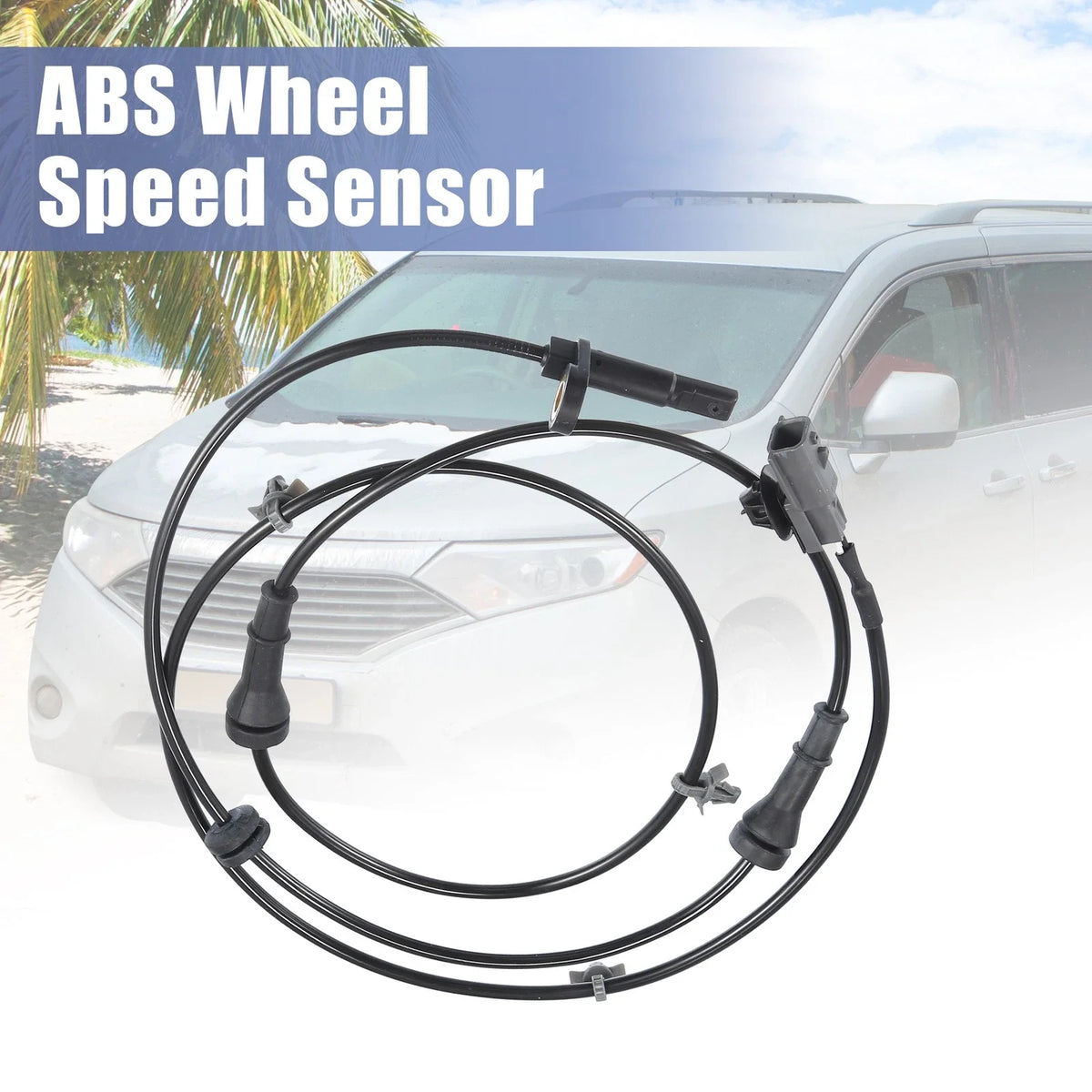 ABS Wheel Speed Sensor Set of 2 for Nissan Juke (2011–2019) No. 479101KA0A
