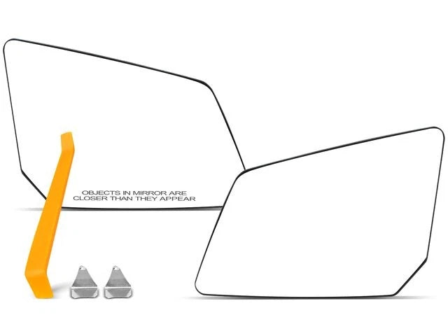 Set of 2 Door Mirror Glass for Saturn Outlook (2007–2010) 18153DKHH