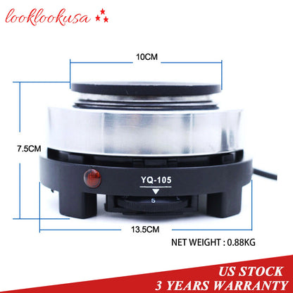 4-Cup Stainless Steel Moka Pot Espresso Maker for Stovetop