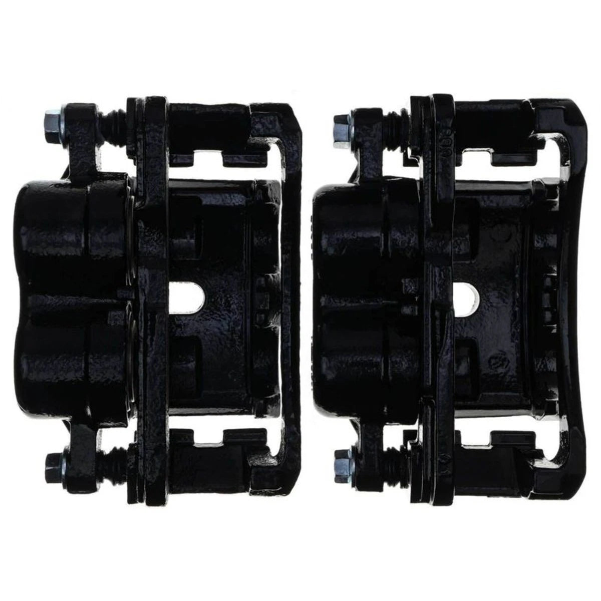 2X Powerstop Brake Calipers Front for Chevy Suburban Yukon (2001–2013) S4728BLK