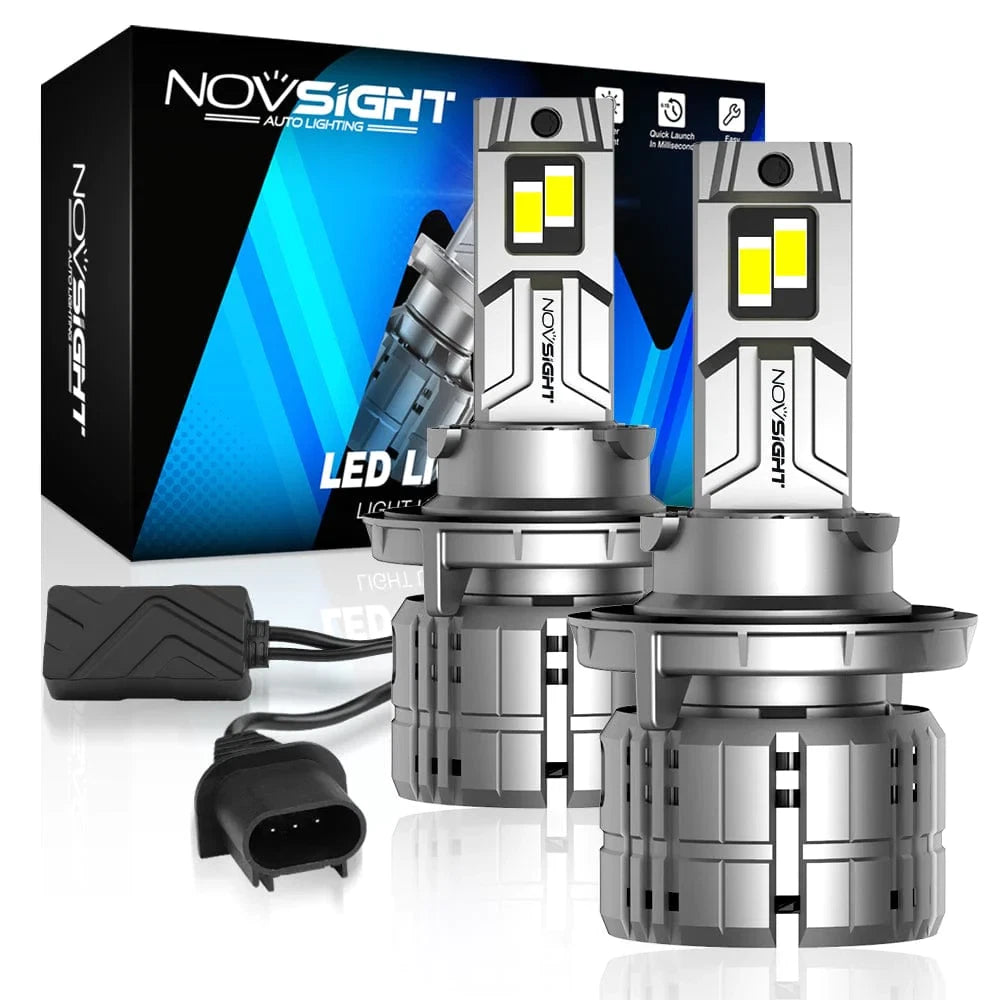 2X NOVSIGHT 9008 H13 LED Headlight Bulbs for NOVA500N60H13