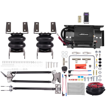 Air Springs + Wireless Air Controller Kit for Pickup Trucks (3" Axle Tube)