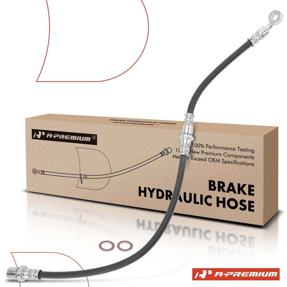Rear Right Brake Hydraulic Hose for Subaru Forester (26550FC030, 2202946)