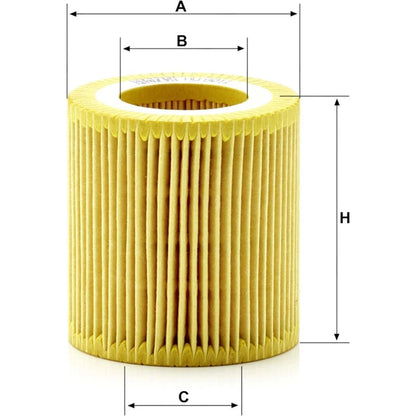 Oil Filter HU 8011 z for BMW 3 Series 330 M2 M4 X5 640i (2018–2024)
