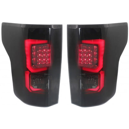 Pair of Clear LED Tail Lights for Ford F-150 (2015–2017) CLX-M0-USA-STYFD1516LCTL1-CL360A70