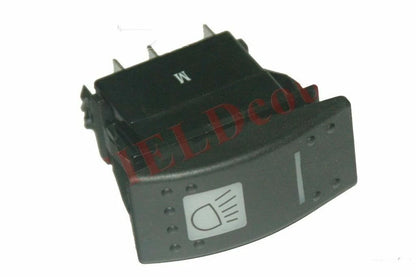 Rear Light Control Switch for JCB 3DX (2 Stage, 6 Connection Points)