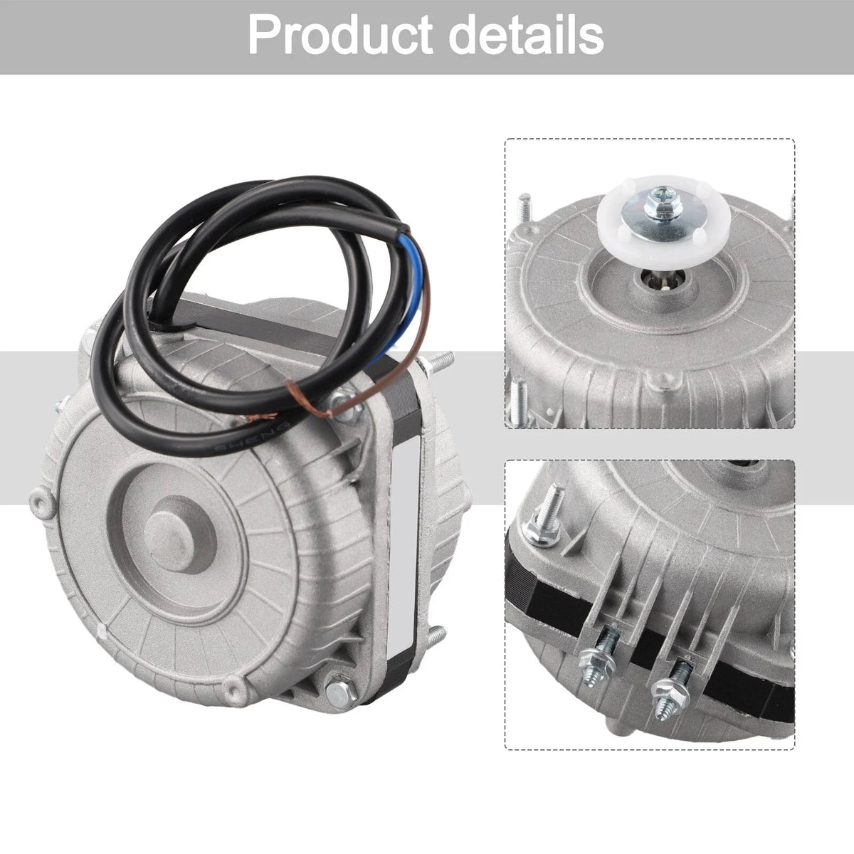 Refrigeration Condenser Fan Motor for Freezer Refrigerator (Set of 1)