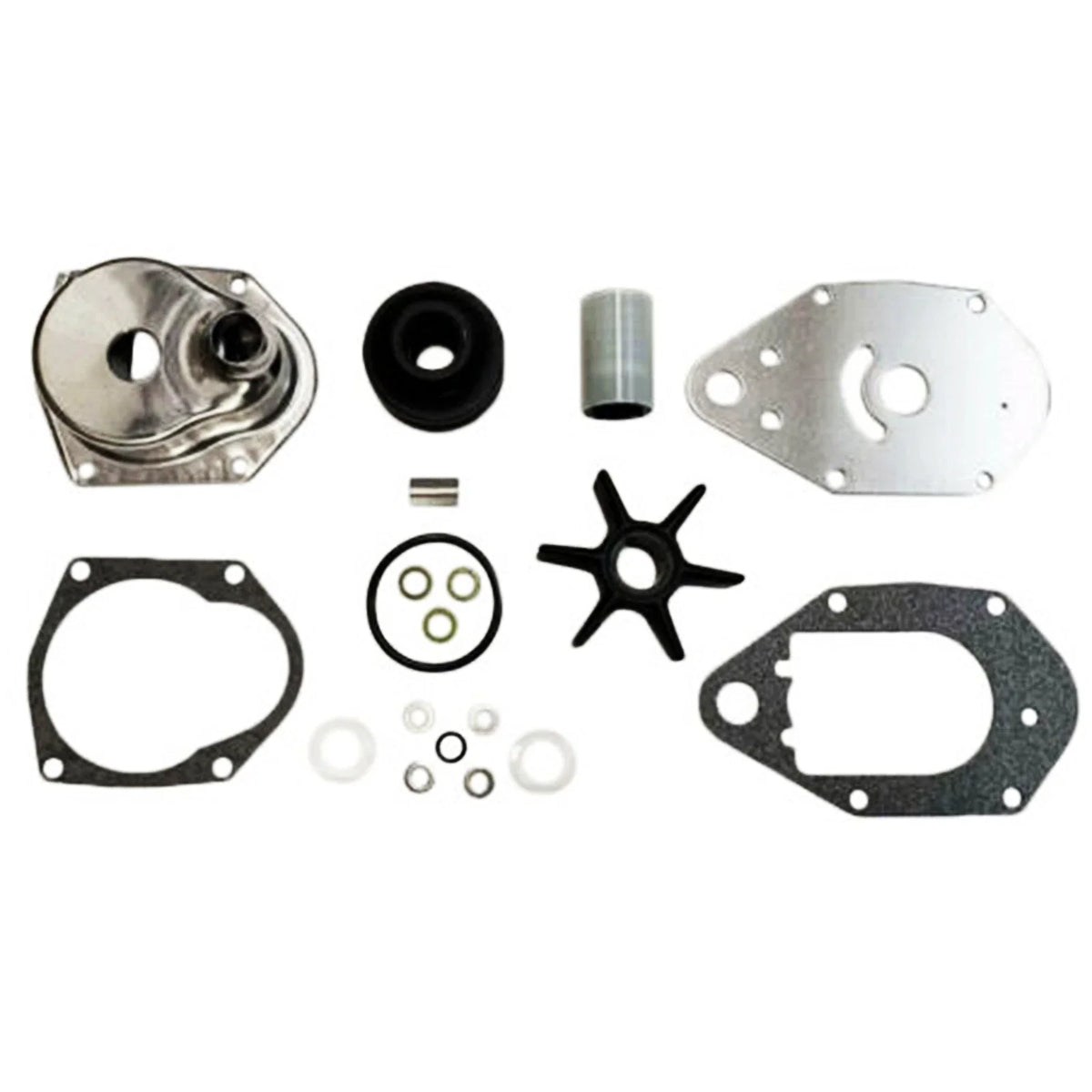 Water Pump Impeller Kit for Mercury 50 55 60 HP (2-Stroke) (46-812966A11, 47-19453T)