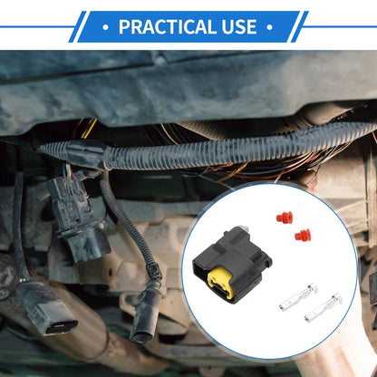 2 Pin Ignition Coil Connector Plug for Hyundai Kia 