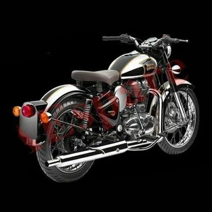 Set of 4 Fuel Tank & Mudguard Decorative Center Lining Strips for
