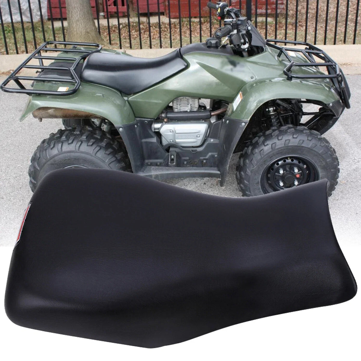 Complete Seat for Honda Recon 250 TRX250TM TE 2x4 ES (2005–2014, 2016–2024) Black
