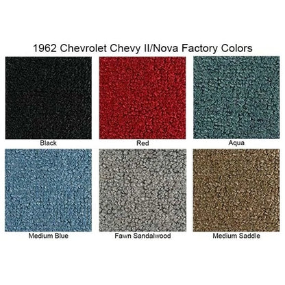 Loop Carpet Kit for Chevy II/Nova 2 Door (1962–1967) 3903-62-20