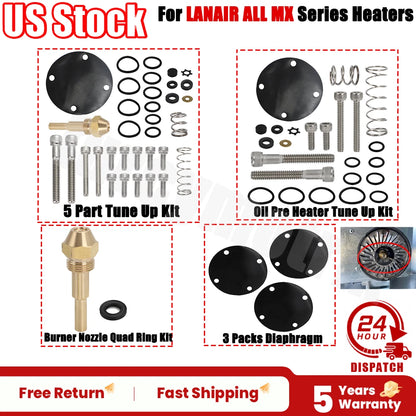 Tune Up Kit for Lanair MX150/200/250/300 HI140/320 (Part 9899, 9522, 9871)