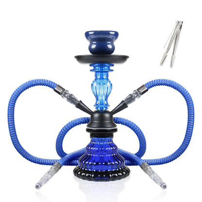2X Hose Set for Hookah (Small Size, Blue)