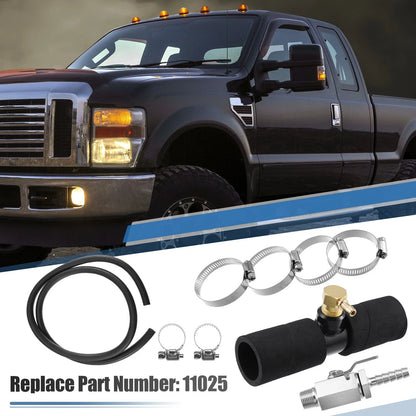 1-1/2" Auxiliary Diesel Fuel Tank Install Kit for Ford Chevrolet (11025)
