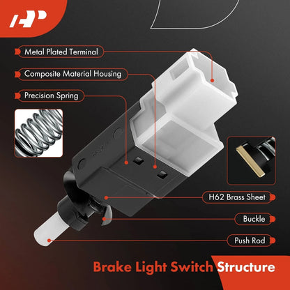 Brake Light Switch for Dodge Sprinter 2500 Freightliner Sprinter 3500 (2007–2018)