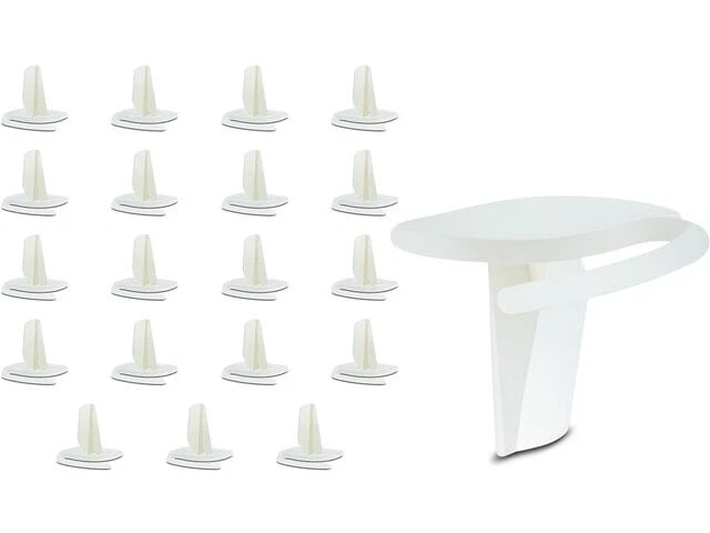 Set of 4 Door Molding Retainer Clips for GMC EC101 (1946–1947) 48647FMBP