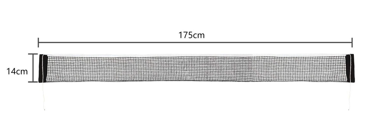 Portable Sports Table Tennis Net for Ping Pong (One Size, Black)