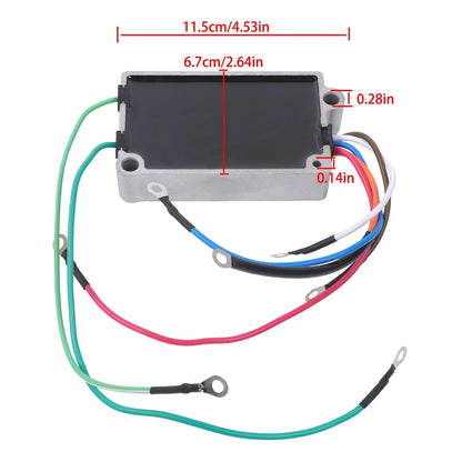 Switch Box Assembly for Mercury Mariner 20 40HP (3324911A2, 338-4733)