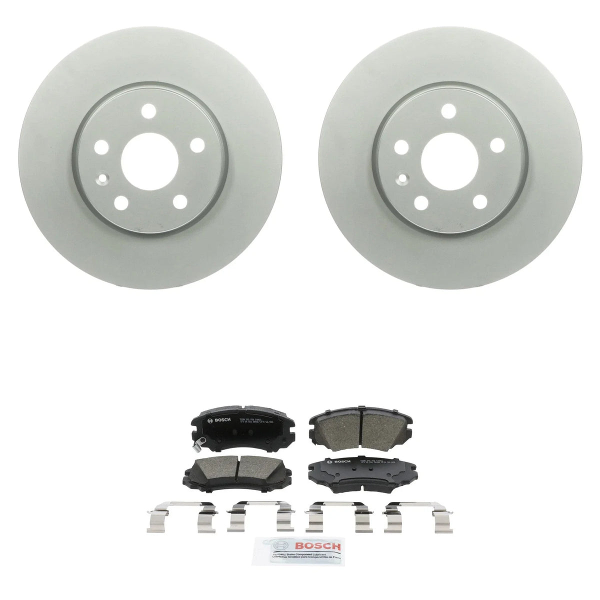Set of 4 Bosch Quietcast Ceramic Disc Brake Pads for Equinox, Impala