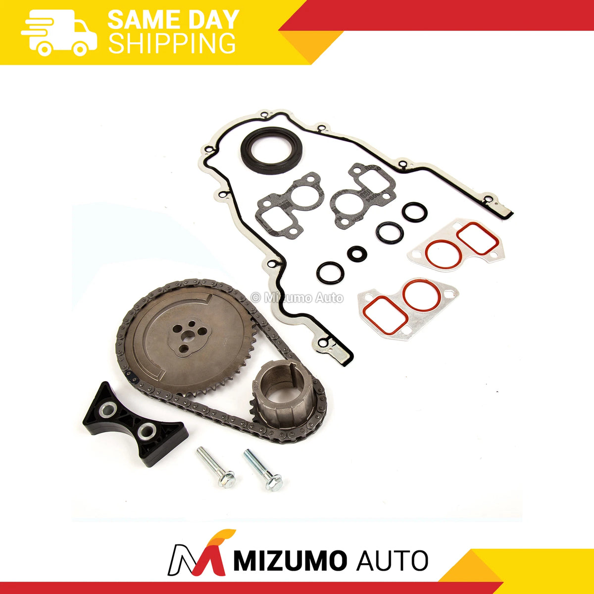 Timing Chain Kit Cover Gasket for Cadillac Buick Chevrolet GMC (2003–2007)
