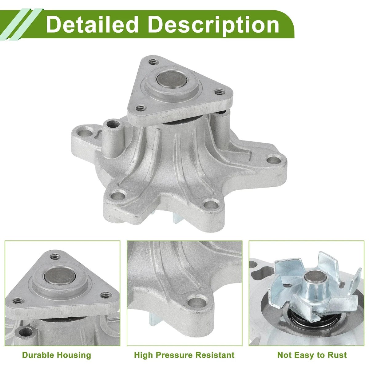 Engine Water Pump for Toyota Yaris Prius Echo (1999–2005) No. 1610029156