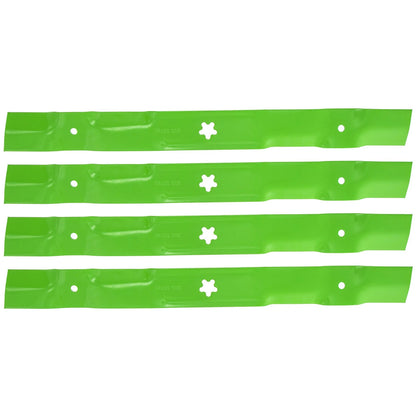 Set of 4 LawnRAZOR Deck Mulching Blades for Poulan Pro PB19546LT (532403107)