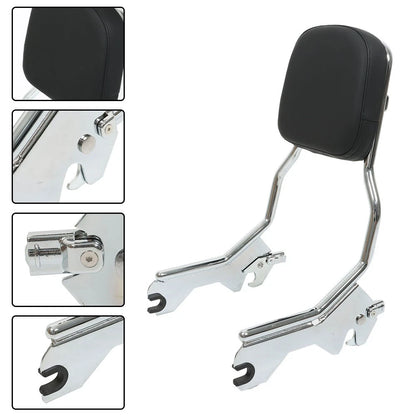 Passenger Backrest Upright Sissy Bar for Softail Heritage Classic (2018–2023)
